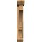 Ekena Millwork Balboa Slat Smooth Bracket w/ Offset Brace, Western Red Cedar, 5 1/2"W x 30"D x 36"H BKT0604X30X36BOA06SWR - alternate 3